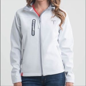 Women’s White Corp Jacket by Tesla - Size Small